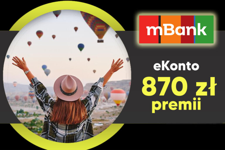 mbank-870zl-premii mbank 870 zł premii promocje bankowe