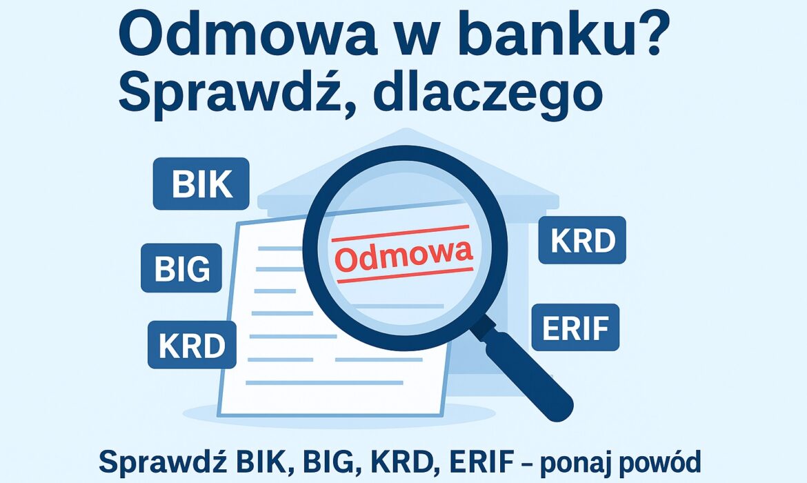 Odmowa banku kredyt