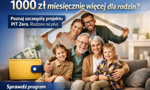 PIT Zero 2026: Rodzina na plus. Nawet 1000 zł miesięcznie więcej bez podatku PIT