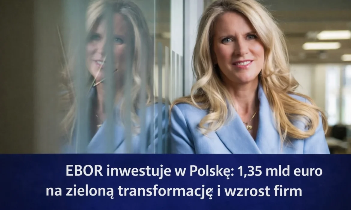 EBOR inwestuje w Polskę – 1,35 mld euro na zieloną transformację i rozwój przedsiębiorstw