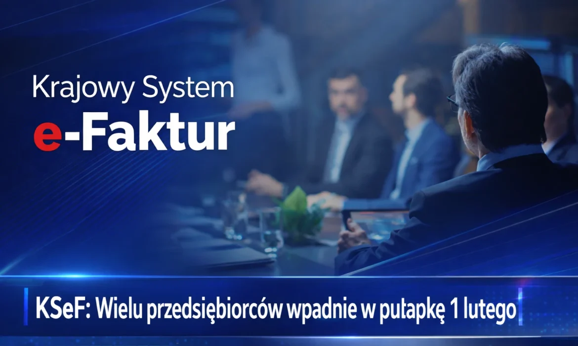 KSeF - Krajowy System e-Faktur. Obowiązkowa e-Faktura od 1 lutego – wielu przedsiębiorców może wpaść w pułapkę nowych przepisów
