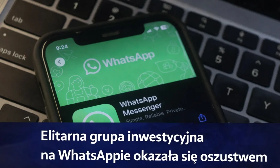 Elitarna grupa inwestycyjna na WhatsAppie okazała się oszustwem finansowym