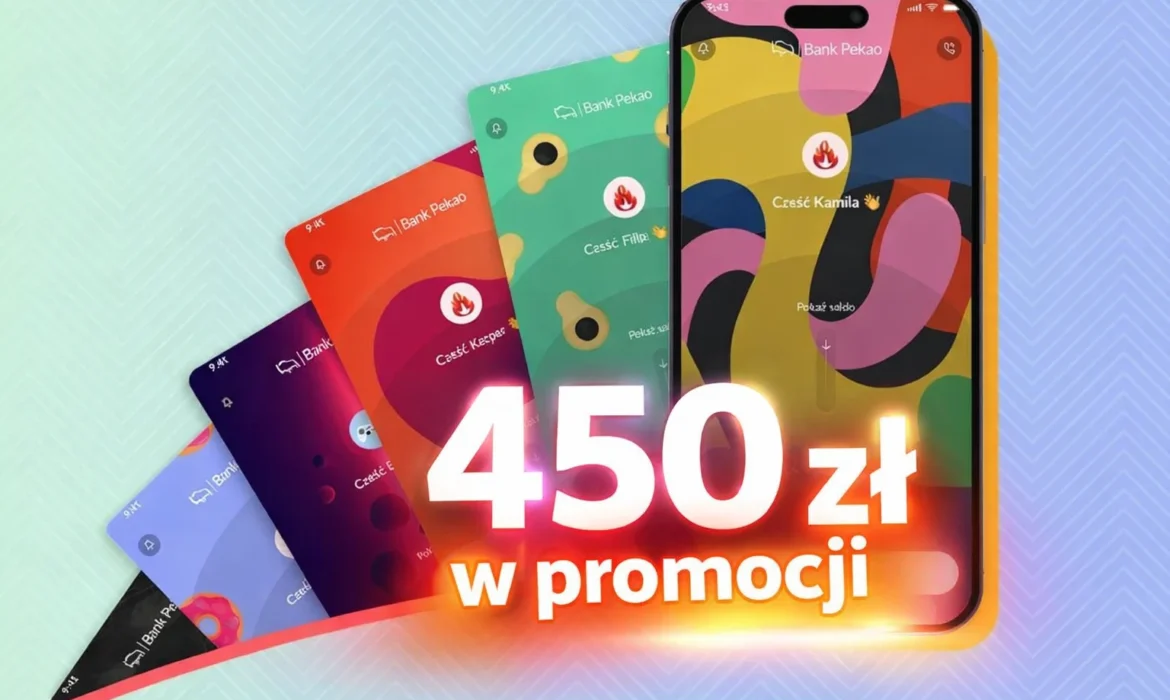 450 zł w PEKAO SA - Promocja