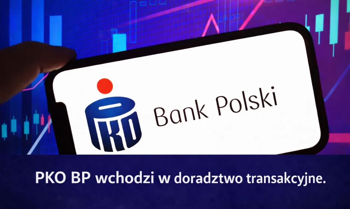 PKO BP rozpoczyna działalność w obszarze doradztwa transakcyjnego i rynku M&A - wizualizacja newsu finansowego BankMoney