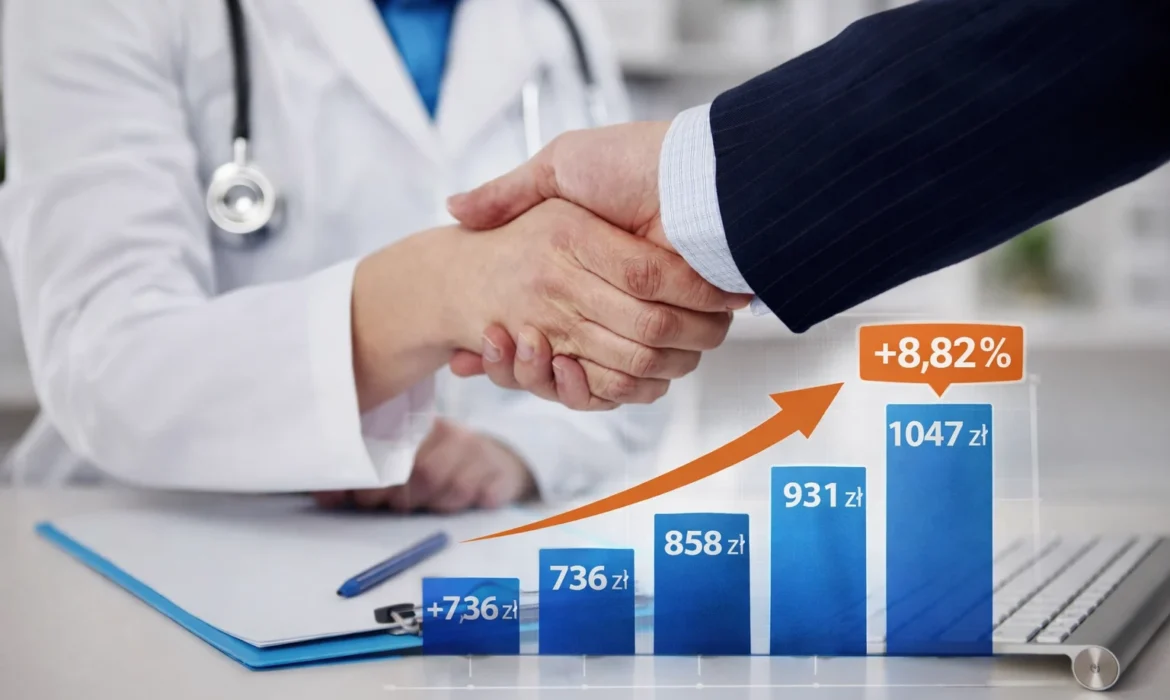 Podwyżki w ochronie zdrowia 2026