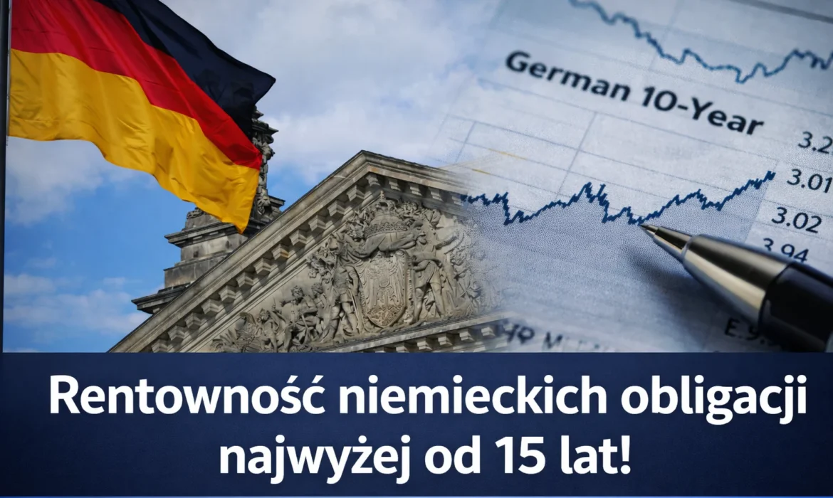 Rentowność niemieckich obligacji najwyżej od 15 lat - Niemcy, obligacje