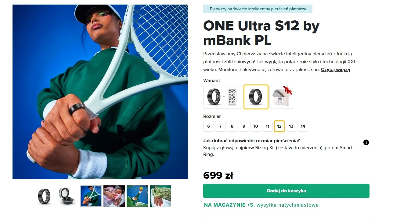 Pierścień płatniczy mBank