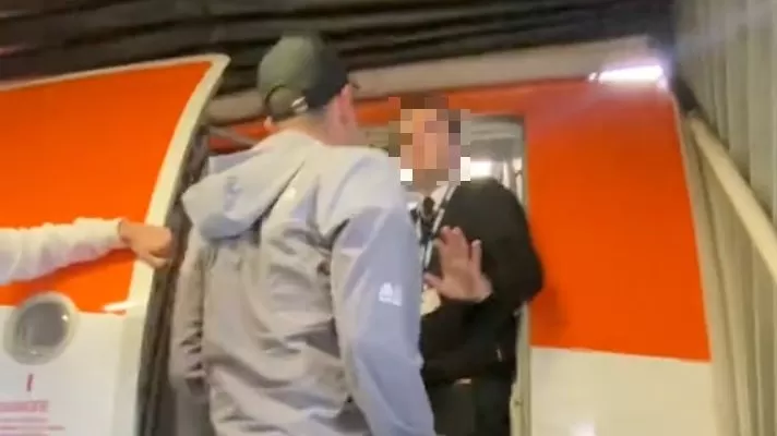 Easy Jet zły pasażer