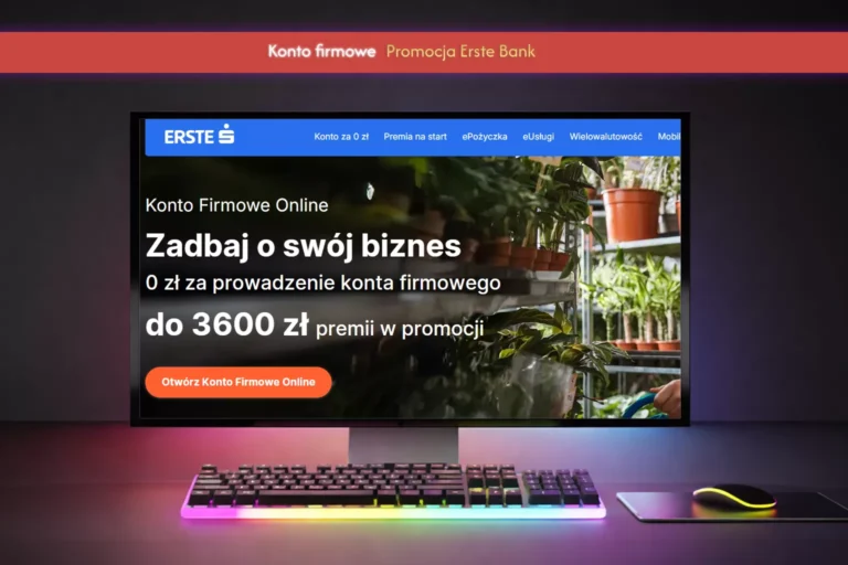 Erste Bank Promocja bankowa