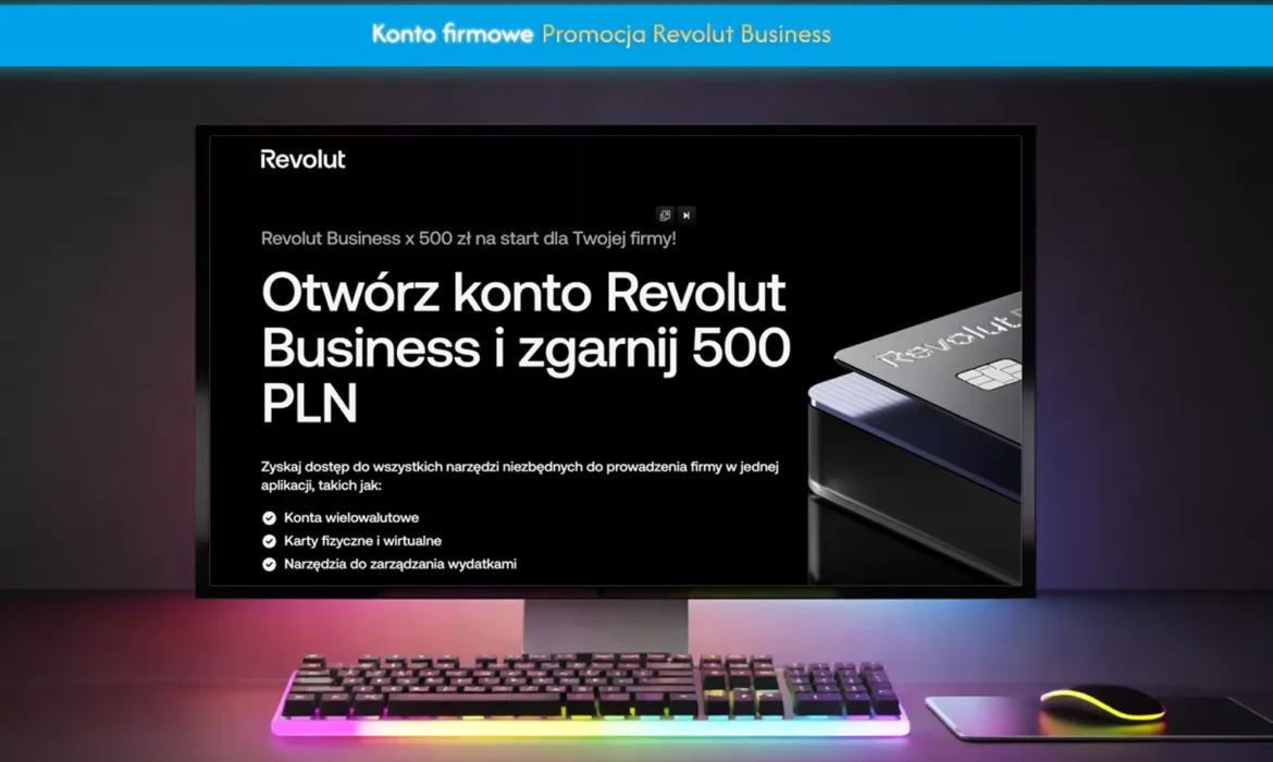 Revolut Business promocja 500 zł
