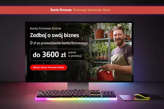 Konto firmowe - Santander Bank