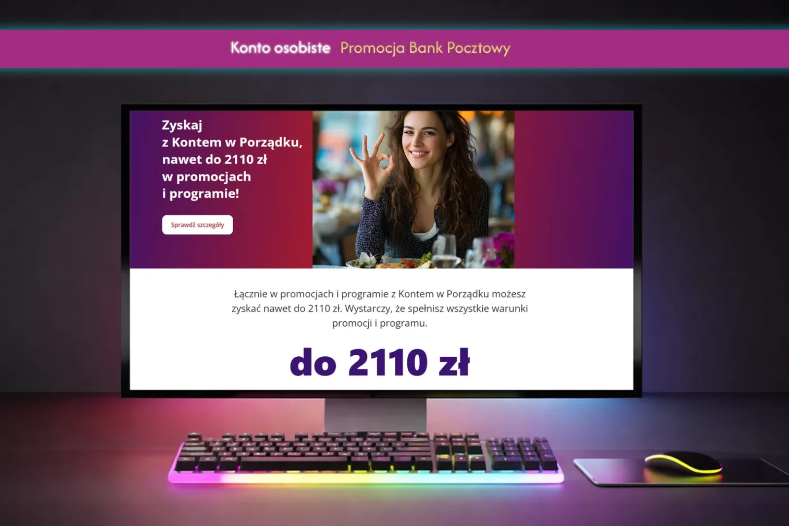 Promocja Bank Pocztowy Konto osobiste