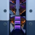 Łóżka w samolocie Air New Zeland