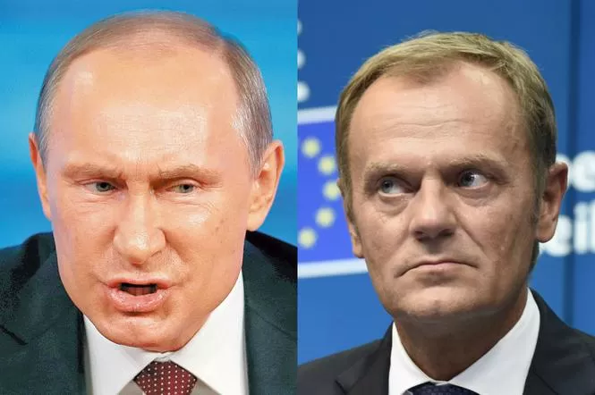 Tusk Putin