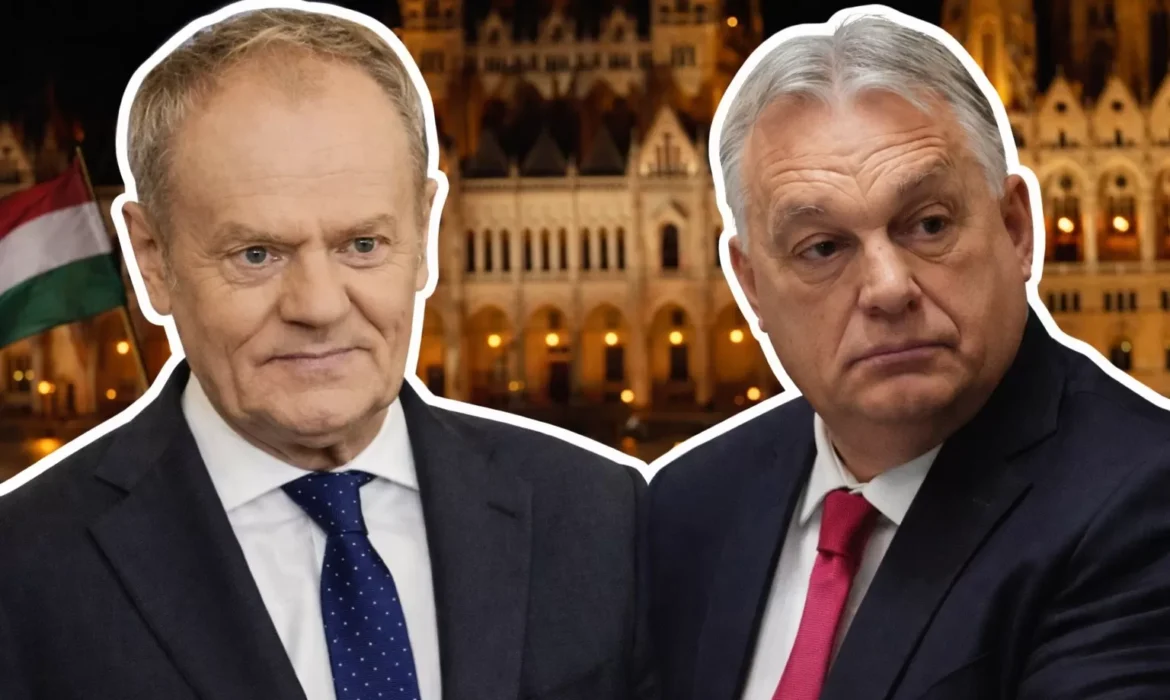 Tusk Orban - Węgry gaz