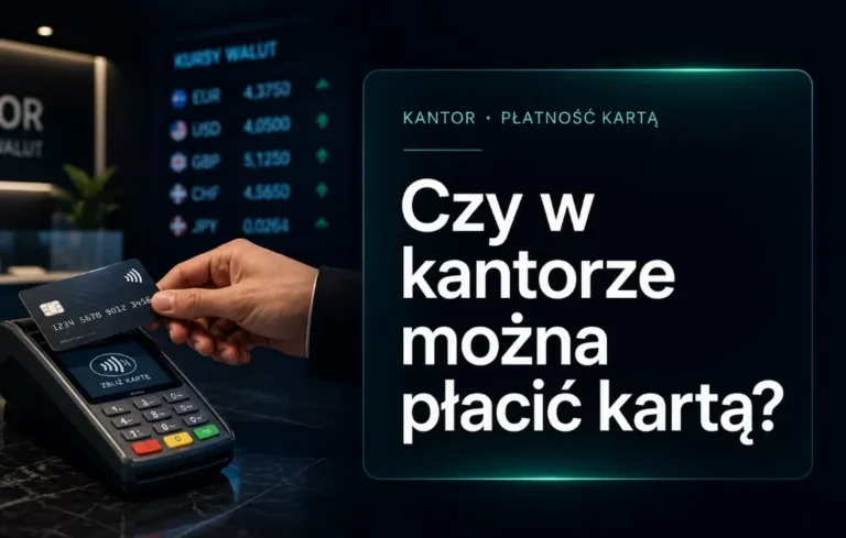 Płatność w kantorze Płatność w kantorze