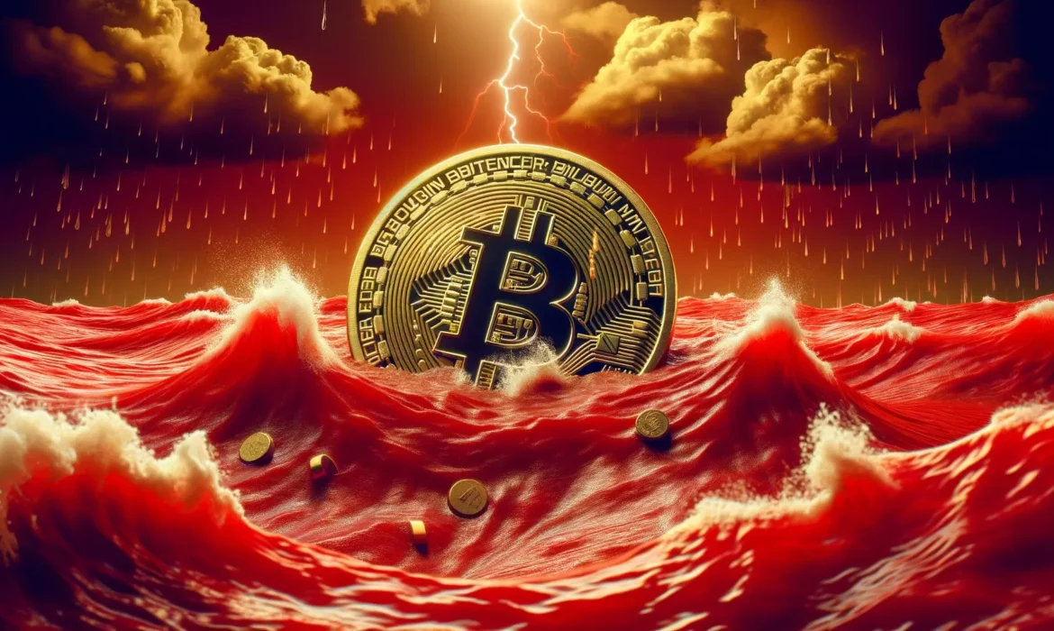 Kurs bitcoina ostro w dół. Fed wywołuje potężną wyprzedaż