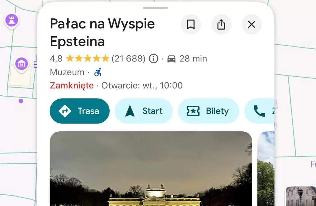 PILNE! Masowe zmiany nazw w Google Maps. Warszawa ofiarą!