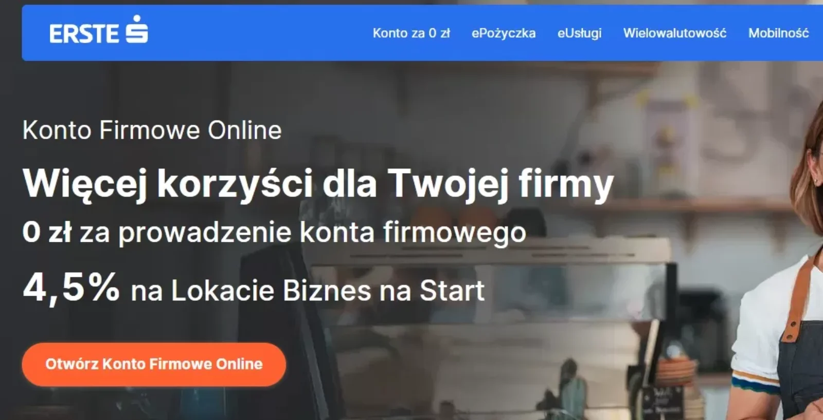 Erste Bank Konto Firmowe