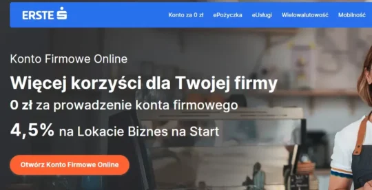 Erste Bank Konto Firmowe